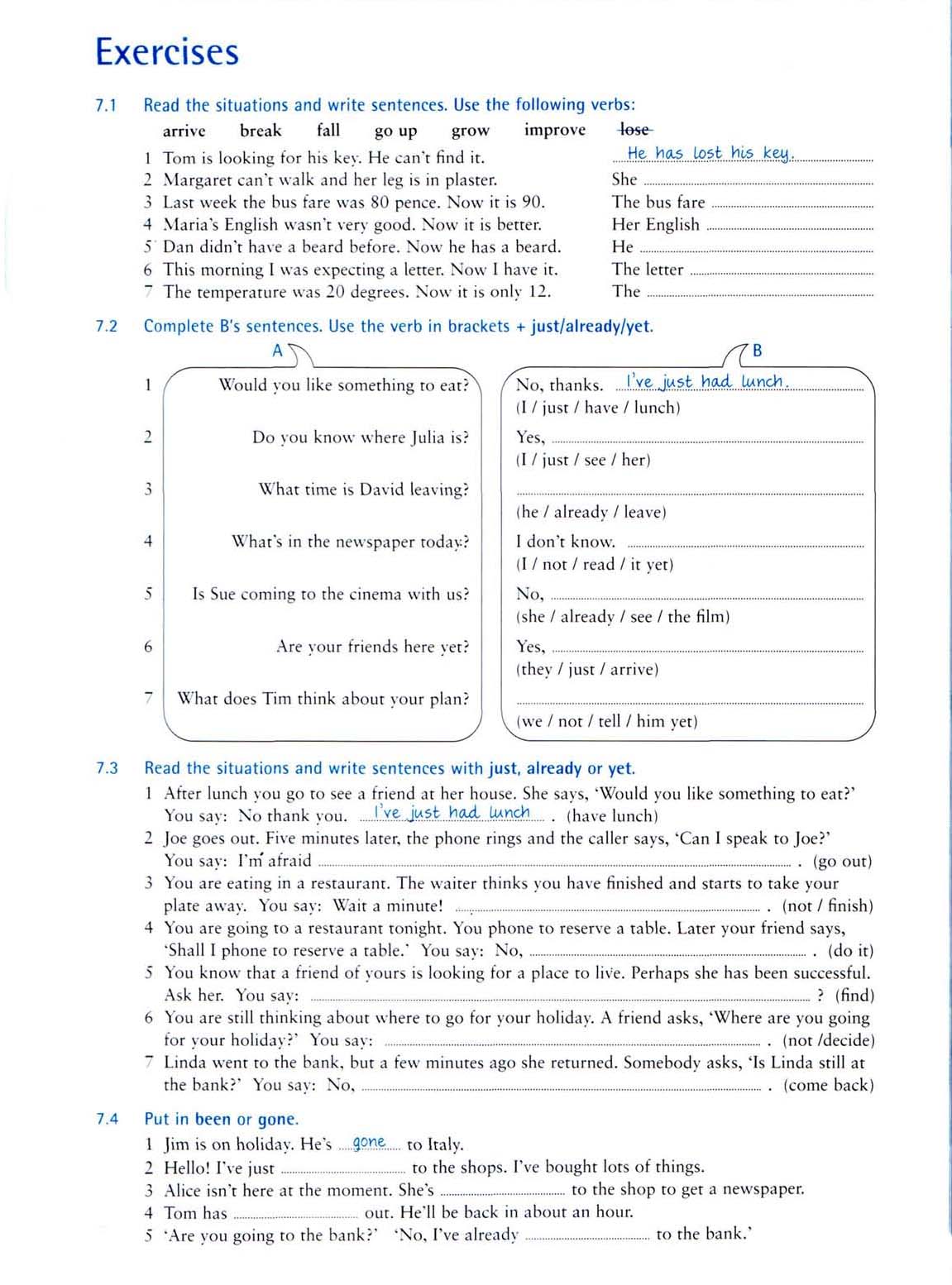 bai tap present perfect1